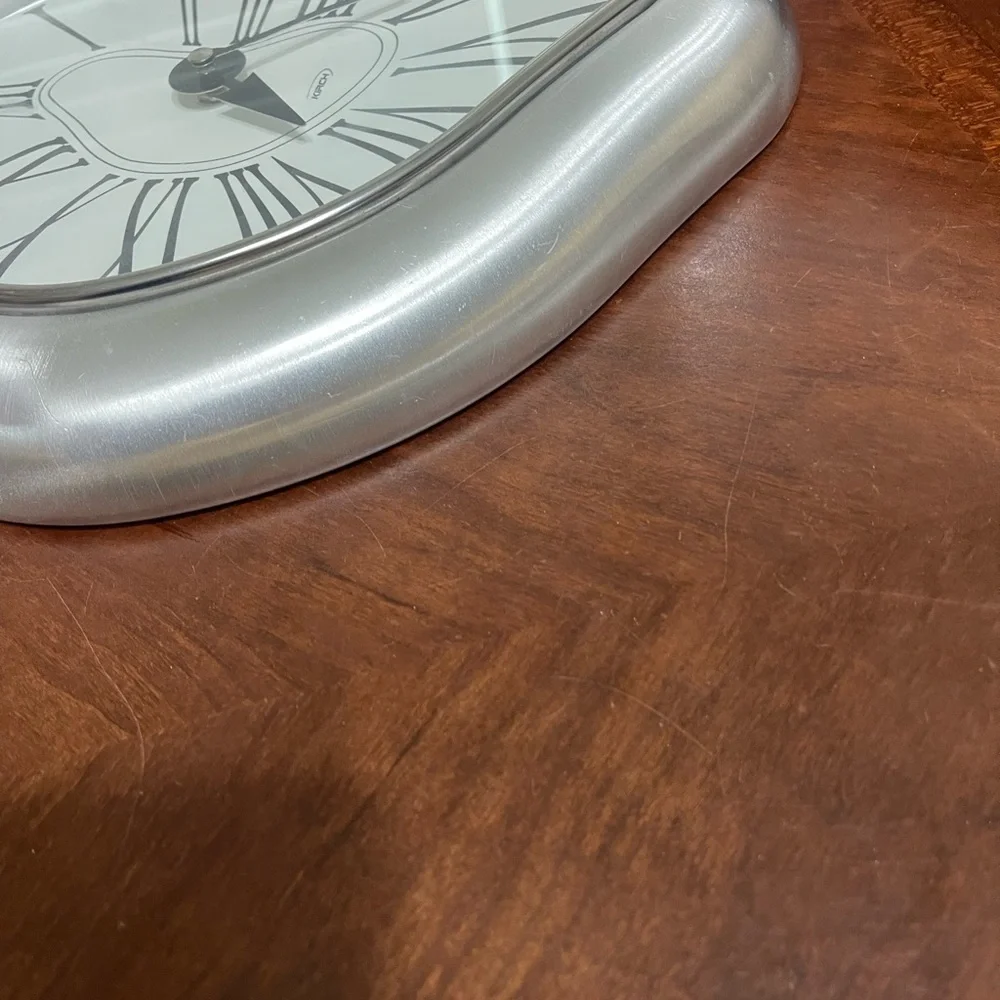 Vintage Kirch Verichron melting Salvador Dali clock -not working